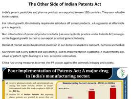 The otherside of Indian Patents Act